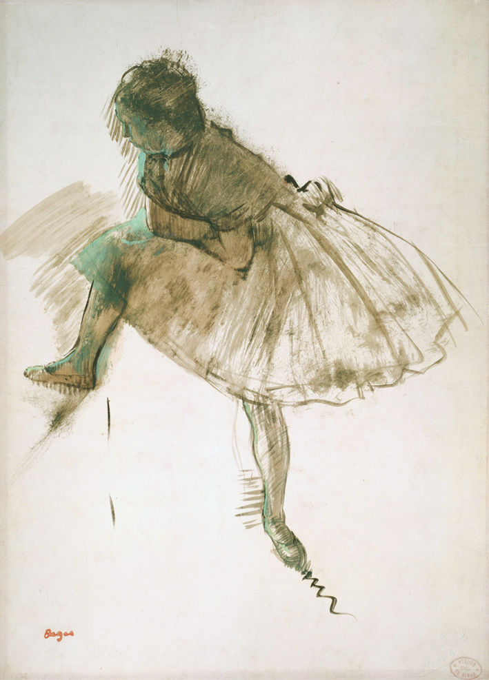  of a Ballet Dancer (recto)